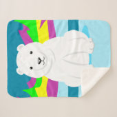 Polar Bear Sherpadecke (Vorderseite (Horizontal))