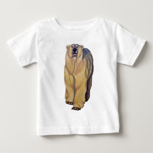 Polar Bear Shirt Long Sleeve Polar Bear Baby Shirt (Vorderseite)