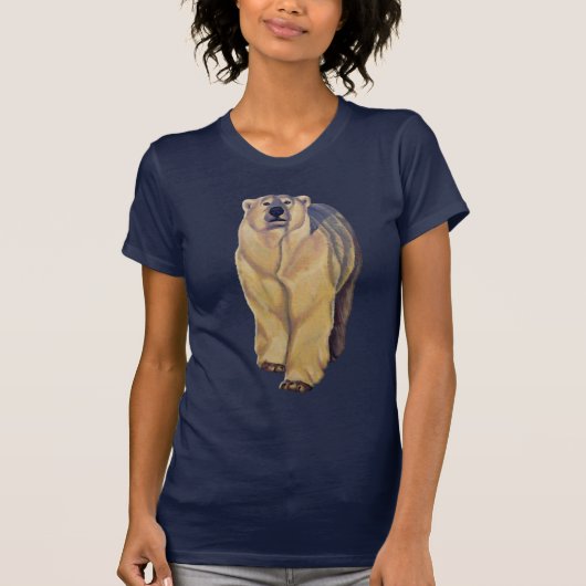 Polar Bear Shirts Polar Bären Art Lady's Shirts (Vorderseite)