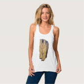 Polar Bear Shirts Polar Bären Art Lady's Tank Top (Vorderseite Vollansicht)
