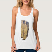 Polar Bear Shirts Polar Bären Art Lady's Tank Top (Vorderseite)
