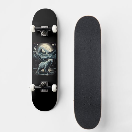 Polar Bear Skateboard (Vorderseite)