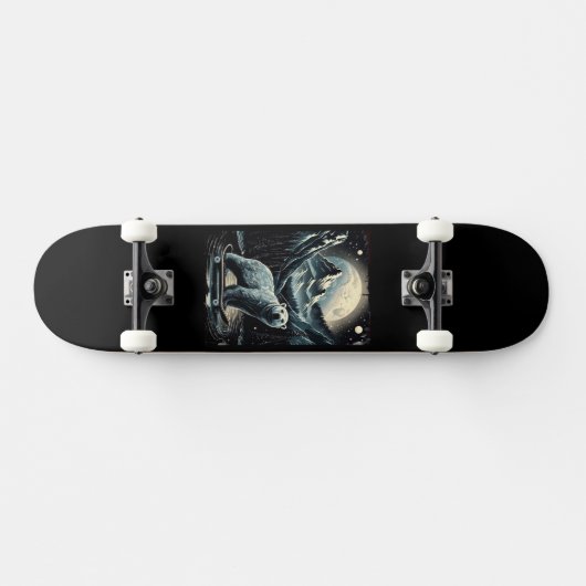 Polar Bear Skateboard (Horizontal)