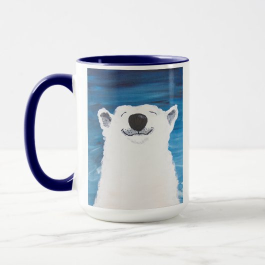 Polar Bear Smile Tasse (Links)