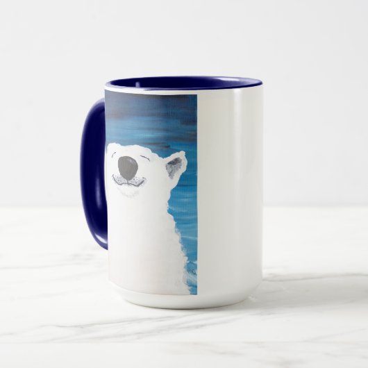 Polar Bear Smile Tasse (Vorderseite Links)