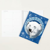 Polar Bear Snowflakes Art Nouveau Planer (Anzeige)