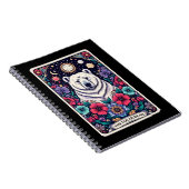 Polar Bear Spirit Tarot Card Notebook Notizblock (Rechte Seite)