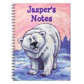 Polar Bear Stationery Notizblock (Vorderseite)