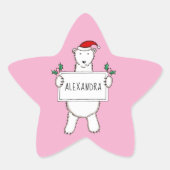 Polar Bear Stern-Aufkleber (Vorderseite)