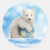 Polar Bear Sticker (Vorderseite)