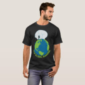 Polar Bear Stopp Global Warming TShirt (Vorne ganz)