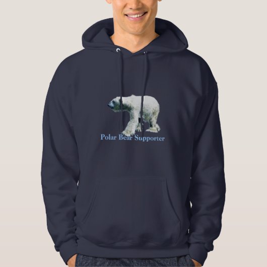 POLAR BEAR Support Hoodie (Vorderseite)