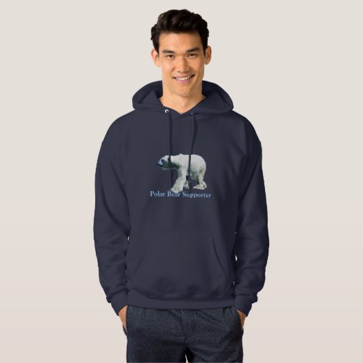 POLAR BEAR Support Hoodie (Vorne ganz)