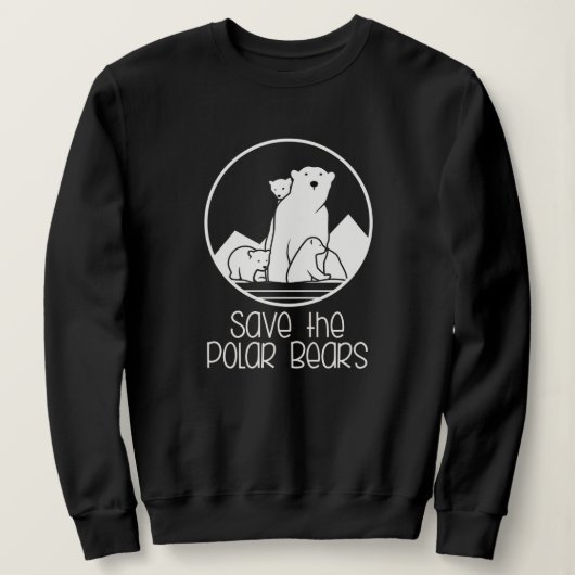 Polar Bear Support Sweatshirt (Design vorne)