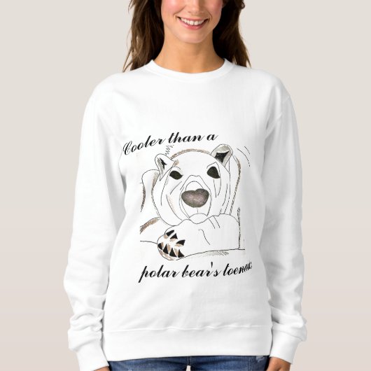 Polar Bear Sweatshirt (Vorderseite)