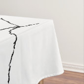 Polar Bear Tablecloth Bear w. Cubs Art Tablecloth Tischdecke (Beispiel)
