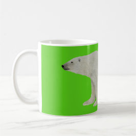 Polar Bear Tasse Green