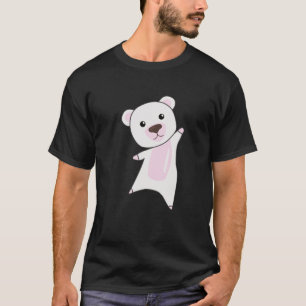 Polar Bear Teddy Bären Niedliche Tiere sind weiß f T-Shirt