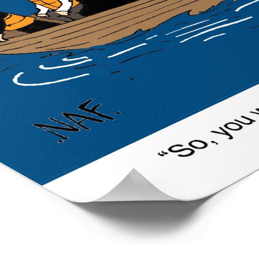 POLAR BEAR TITANIC POSTER (Ecke)