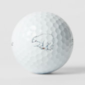 Polar Bear Titleist Pro V1 Golfbälle 3 Stk. (Vorderseite)