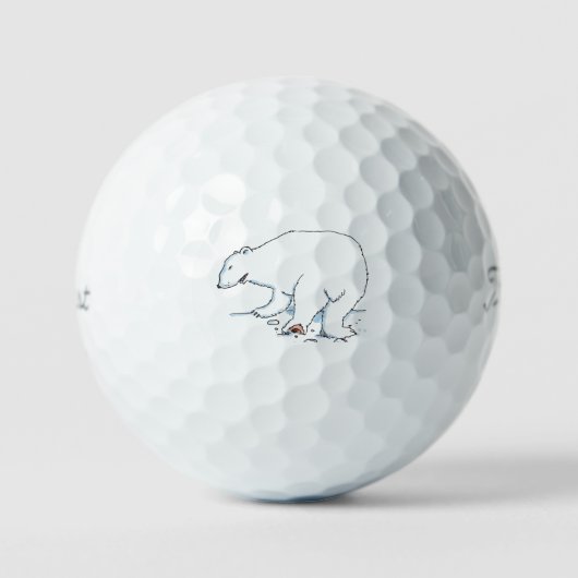 Polar Bear Titleist Pro V1 Golfbälle 3 Stk. (Vorderseite)