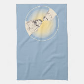 Polar Bear Towel Mother & Cub Bear Tee Handtuch (Vertikal)