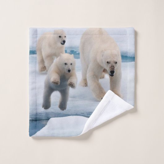 Polar Bear Towel Set (Waschlappen)