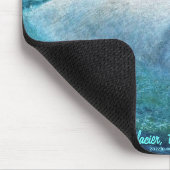 Polar Bear & Tundra Ice Wilhelm Tell Mousepad (Ecke)