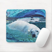 Polar Bear & Tundra Ice Wilhelm Tell Mousepad (Mit Mouse)