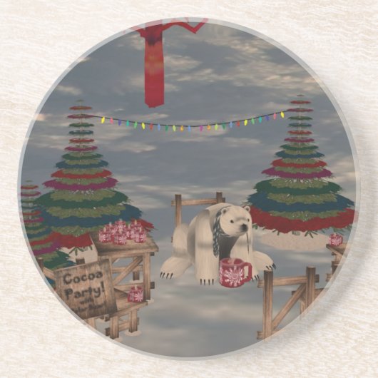 Polar Bear Untersetzer (Vorne)