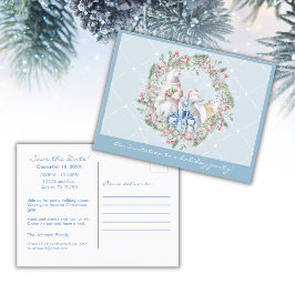 Polar Bear | Urlaubsparty-Ankündigung Postkarte