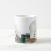 Polar Bear (Ursus maritimus) Illustration Kaffeetasse (Mittel)