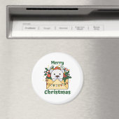 Polar Bear Weihnachtsbrief Wintertiere Polar Magnet (In Situ (Geschirrspüler))