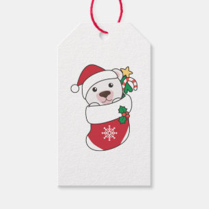Polar Bear Weihnachtsschnee Wintertiere Polar Geschenkanhänger