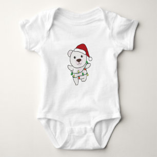 Polar Bear Weihnachtstiere Polar Bears Baby Strampler