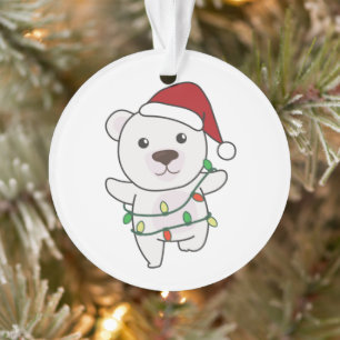 Polar Bear Weihnachtstiere Polar Bears Ornament