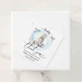 Polar Bear Winter Bearly Wait Baby Duschgeschenk Geschenkanhänger (Beispiel)