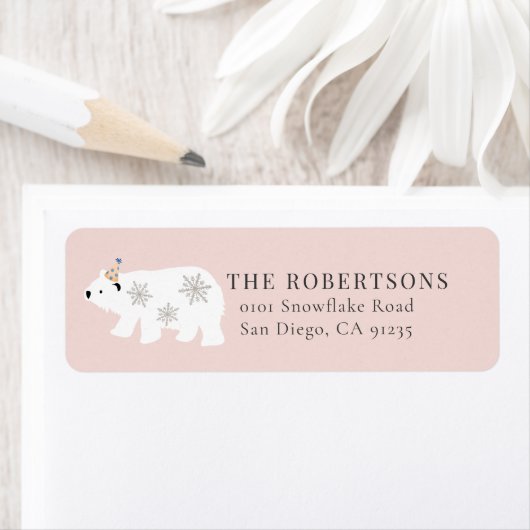 Polar Bear Winter Wonderland Pink Label (Insitu)