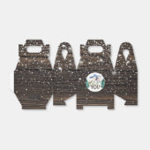 Polar Bear Winter Wood Schnee Vielen Dank Geschenkschachtel (Ungefaltet)