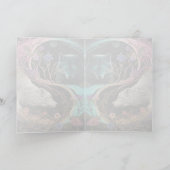 Polar Bear Wolf Yin Yang Graphic Arts Card Karte (Innenseite)