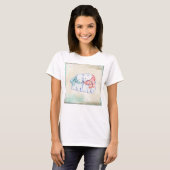 Polar Bear Women's Bella+Leinwand Flowy Circle Top (Vorne ganz)