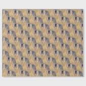 Polar Bear Wrapping Paper Bären Weihnachtspapier Geschenkpapier (Flach)