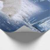 Polar Bear Wrapping Paper Geschenkpapier (Ecke)