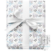 Polar Bear Wrapping Paper Geschenkpapier