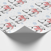 Polar Bear Wrapping Paper Geschenkpapier (Ecke)