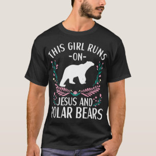 Polar Bear Zitat Coole Polar Bears Apparell für Wo T-Shirt