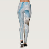 Polar Bear: Zoo Habitat Glimpse Leggings (Rückseite)