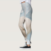 Polar Bear: Zoo Habitat Glimpse Leggings (Links)