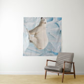 Polar Bear: Zoo Habitat Glimpse Wandteppich (Beispiel (Horizontal))