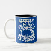 Polar Bear Zweifarbige Tasse (Links)